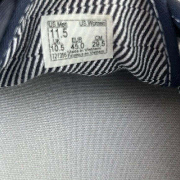 Classic Vans Off the Wall Navy and White Shoes Sneakers Men’s Size 11.5 Vintage - Picture 5 of 6